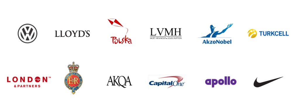 A few of our most prominent clients narrow